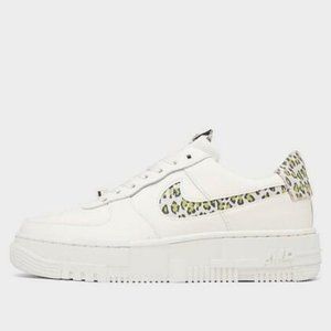 [DH9632 101]Nike WOMEN'S NIKE AIR FORCE 1 PIXEL SE ANIMAL CASUAL SHOES SIZE 8